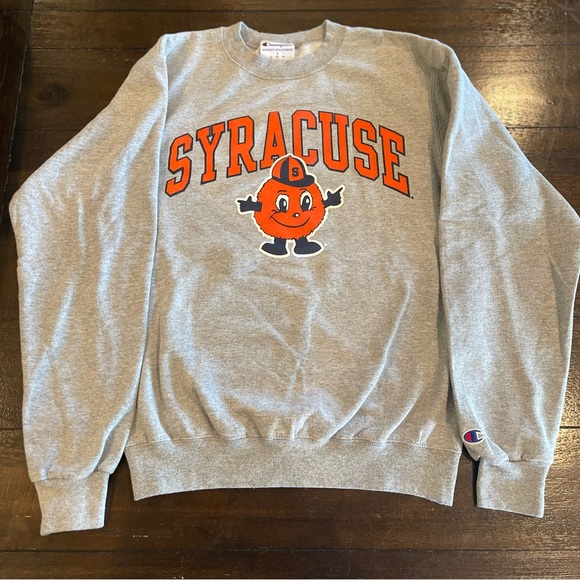 CHAMPION SYRACUSE UNIVERSITY MASCOT CREWNECK - Picture 2 of 3